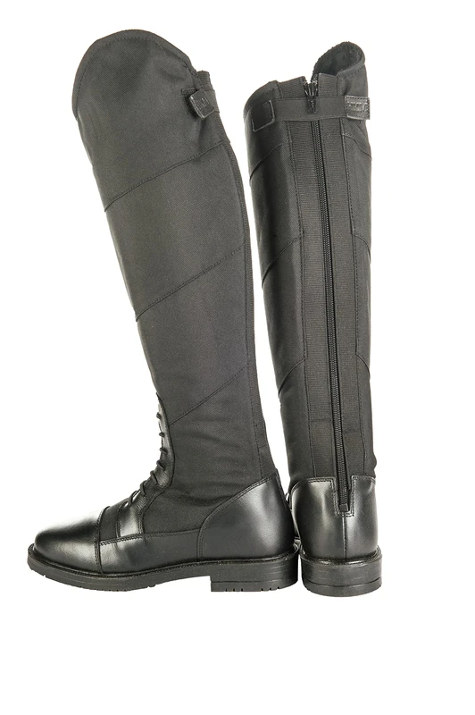 HKM 4560 Stockholm Riding Boots for Children, Unisex Real Leather Winter Shoes, Size: EU 44 / UK 9.5