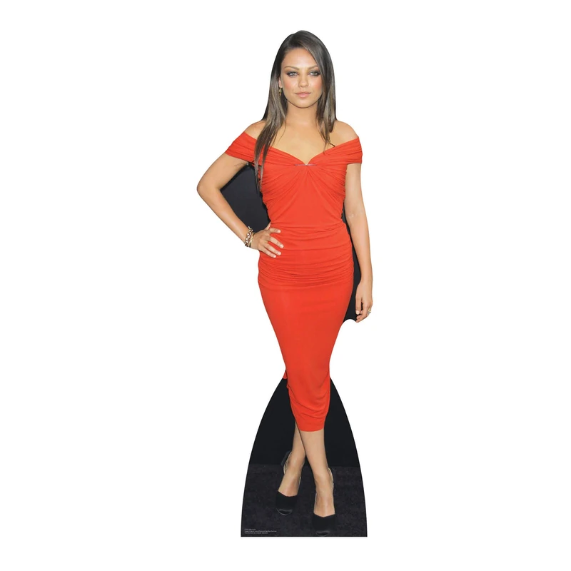 CS567 Star Cutouts Mila Kunis Gift Part Decoration Birthday Supplies Movie Star Cardboard Cutout Amazing Quality Photo Image