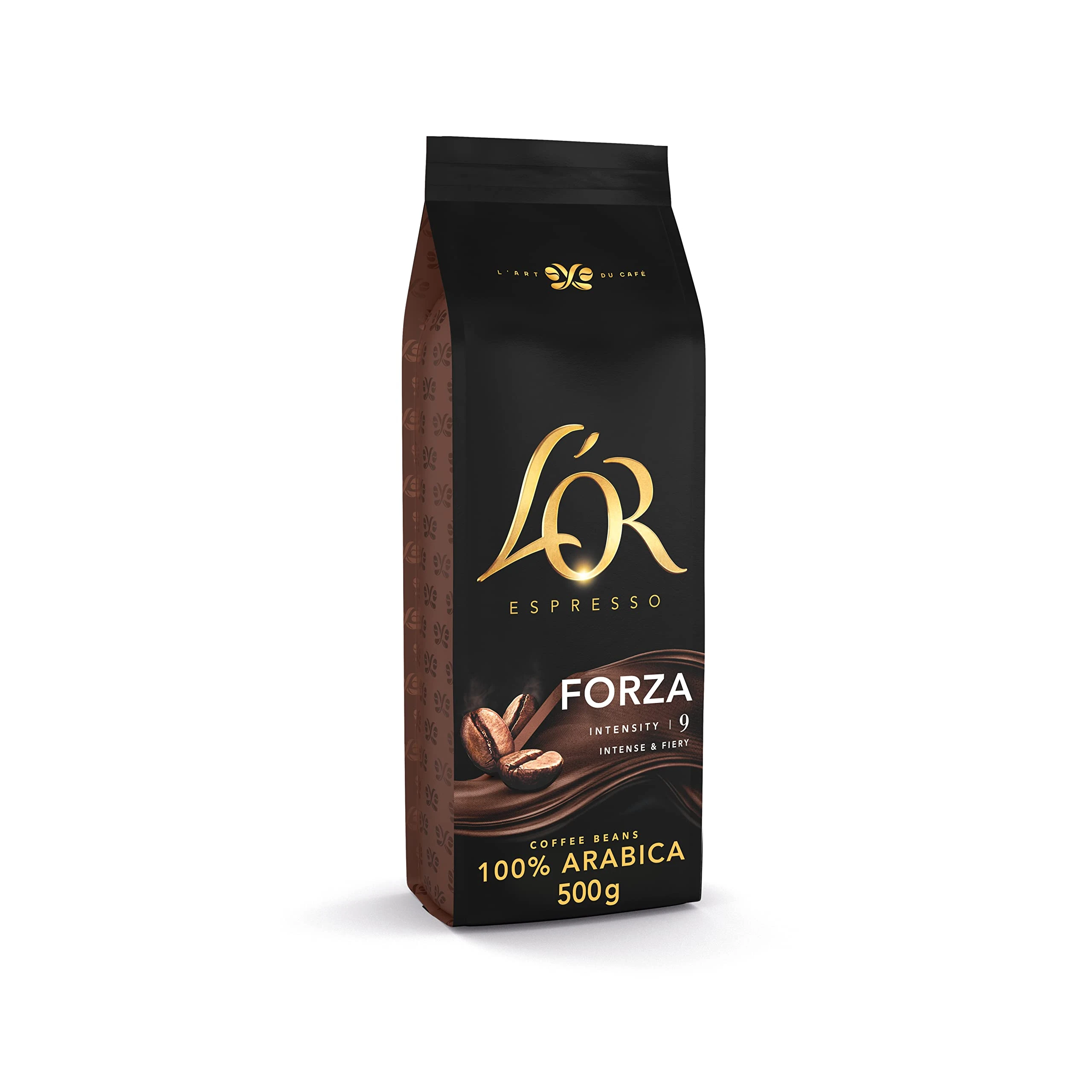 L'OR Espresso Forza Coffee Beans 500g Intensity 9