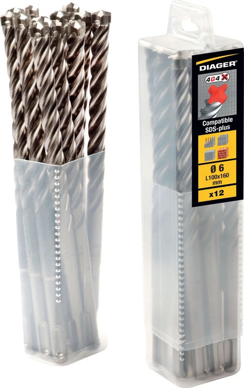 Diager 157ld06l0160 Drill, Grey