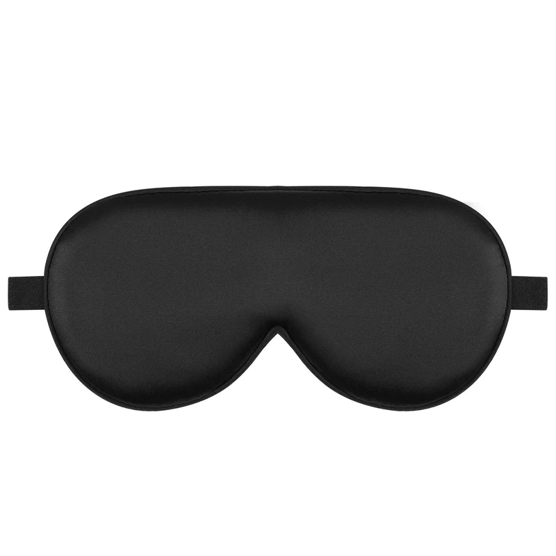 Alaska Bear Silk Sleep Mask - No Pressure, Foam Cushion, Washable