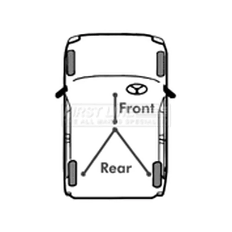 First Line FKB3044 Parking Brake Cable