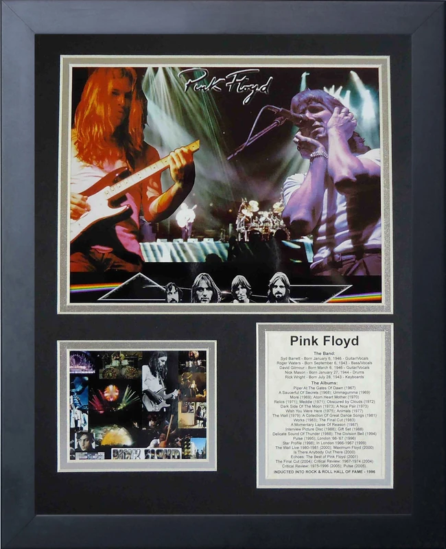 Legends Never Die Pink Floyd Framed Photo Collage, 11x14-Inch