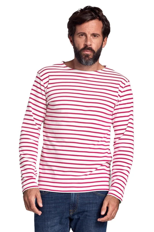 Armor Lux Navy - Heavy Cotton, White/Emerald, S