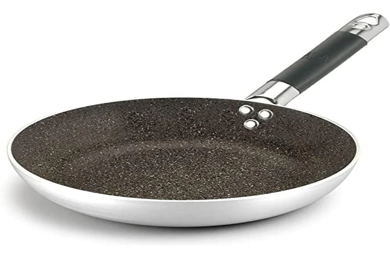 Pentole Agnelli ALSA111BBINF32 Infinity Low Countersunk Aluminum Pan, with "Cool" Stainless Steel Tubular Handle, 32 cm, Silver