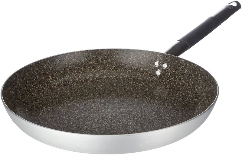 Pentole Agnelli ALSA111BBINF36 Infinity Low Countersunk Aluminum Pan, with "Cool" Stainless Steel Tubular Handle, Silver, 36 cm