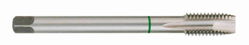Ruko HSSE-Co 5 Machine Tap, Ground, DIN 5156, Bright Finish, G 1-1/8 inches Nominal Thread Size, 170.0 mm Length, Type B, R262118E