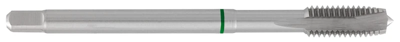 Ruko HSSE-Co 5 Machine Tap, Ground, UNC, DIN 2183, Bright Finish, 5/8 inches Nominal Thread Size, 110.0 mm Length, Type B, R265058UNC