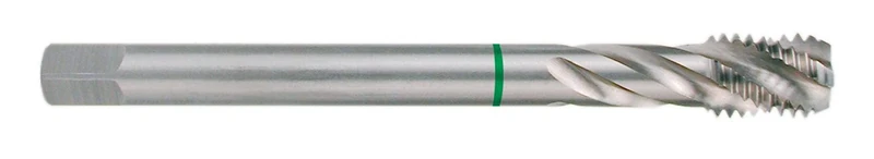 Ruko HSSE-Co 5 Machine Tap, Ground, DIN 374, Bright Finish, MF 18 X 1.50 mm Nominal Thread Size, 110.0 mm Length, 20.0 mm Thread Length, R261180E