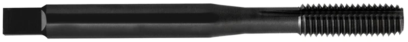 Ruko HSSE-Co 5 Nitrated-VAP Forming Tap, DIN 2174, Ground, Black Finish, M 10 x 1.50 mm Nominal Thread Size, R271010N