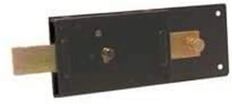 Welka 15800-50 012 Ferroglietto Lock, 6 Fixed Roller Turn Locking Mechanism, 50 mm