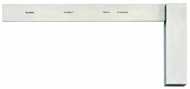Starrett 3020M-300 Try Square 300 x 175 mm Tool Steel