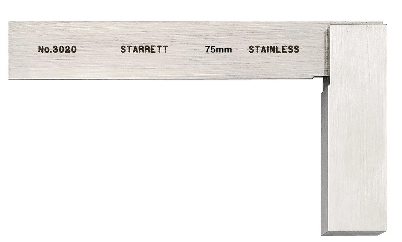 Starrett 3020m -75 Attack Angles from Tool Steel, Shank Length 75 mm, Rail Length 50 mm