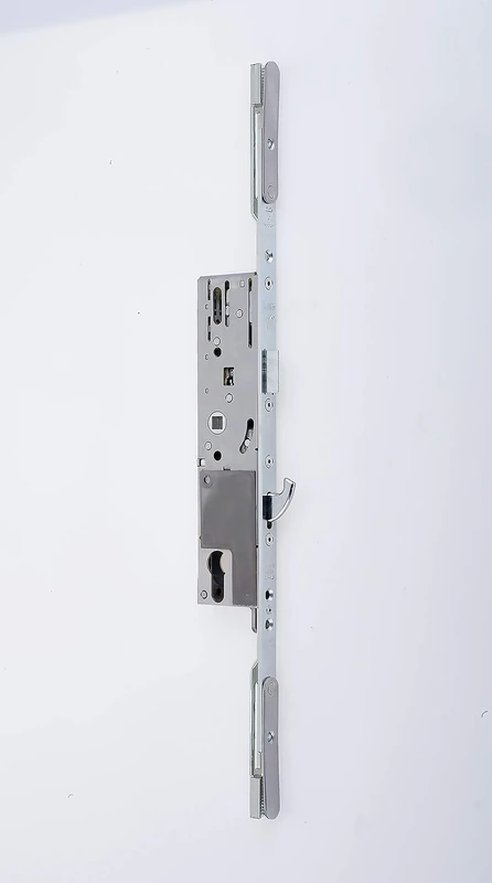 Yale YDM-PRO-TMBR16-45 Doormaster Professional Multi-Point Lock Timber Backset with 16 mm Faceplate, Stainless Steel