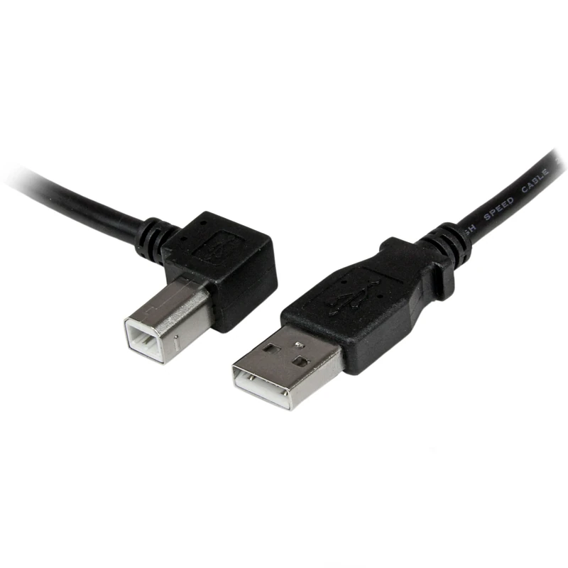 Startech 1m USB 2.0 A to Left Angle B USB Printer Cable