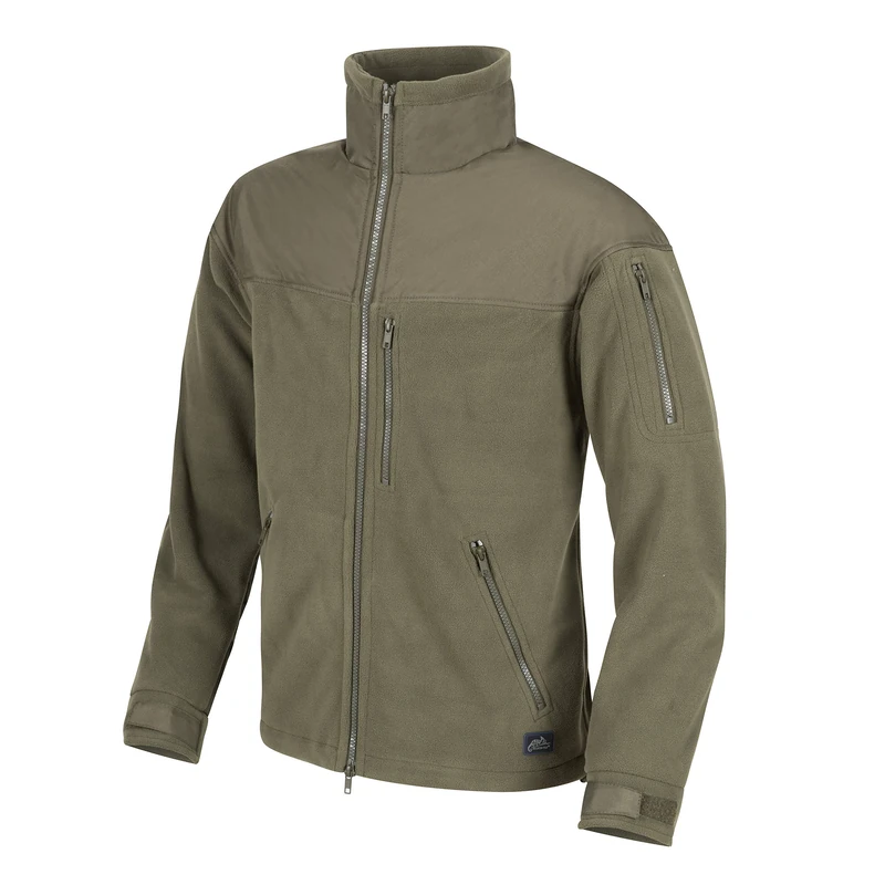 Helikon-Tex Classic Army Fleece Jacket – Olive Green