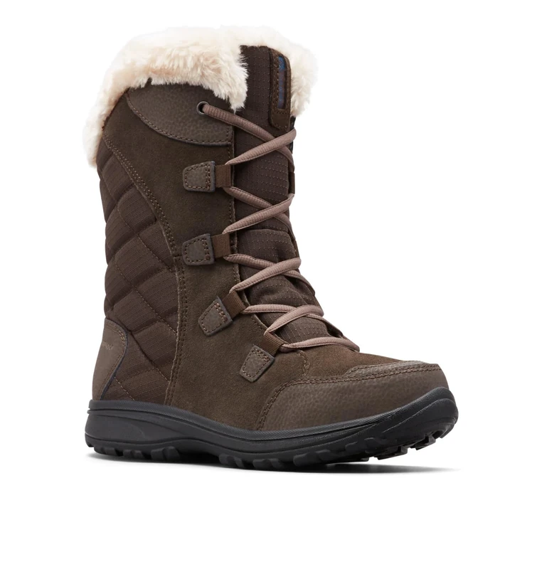 Columbia Women's ICE MAIDEN II Snow Boot, Cordovan, Siberia, 10 UK