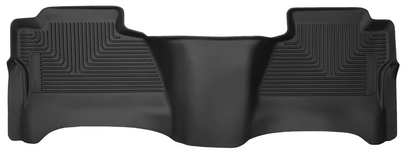 Husky Liners X-act Contour Series | 2nd Seat Floor Liner - Black | 53211 | Fits 2014-2018 Chevrolet Silverado/GMC Sierra 1500, 2015-2019 Chevrolet Silverado/GMC Sierra 2500/3500 HD Crew Cab 1 Pcs