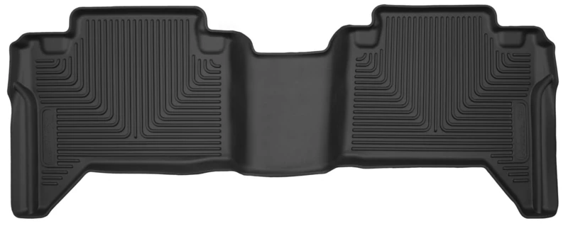 Husky Liners - 53801 Fits 2005-20 Toyota Tacoma Double Cab with Automatic Transmission X-act Contour 2nd Seat Floor Mat Black