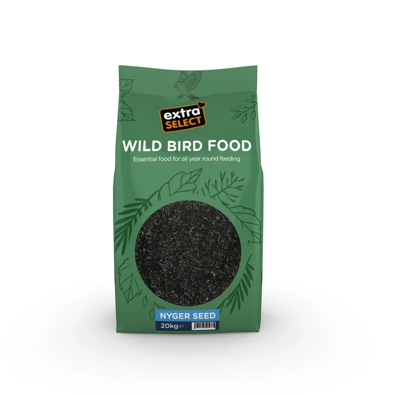 Extra Select Niger Seed Wild Bird Food, 20 kg