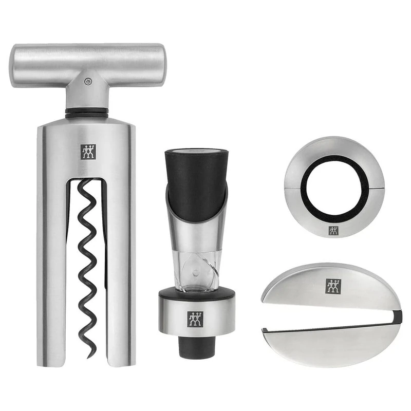 Zwilling 39500-054-0 Sommelier Set - 4 Pieces, Silver