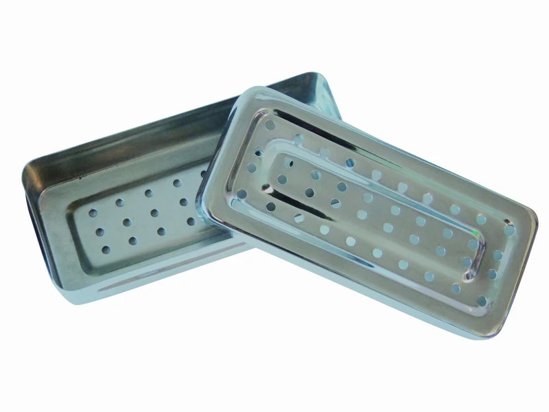Stainless Steel Perforated Spengler Box 400 x 200 x 90 mm - Image 1