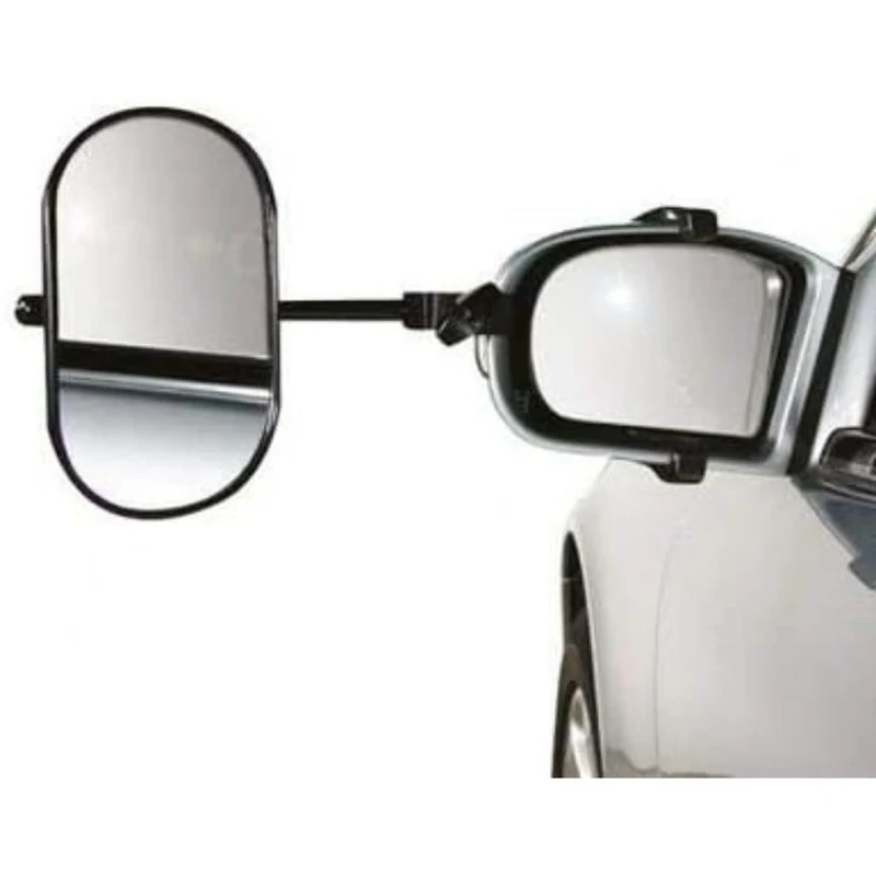 EMUK Set Caravan towing mirrors compatible with Volkswagen Amarok/Transporter T5 Facelift 2009-2015/Transporter T6 2015-2021 (Symmetrical mirrors)