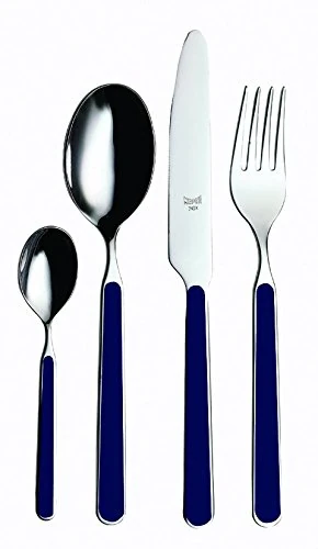 Mepra 24-Piece Cutlery Set Fantasia Cobalt Inox 18/ 10