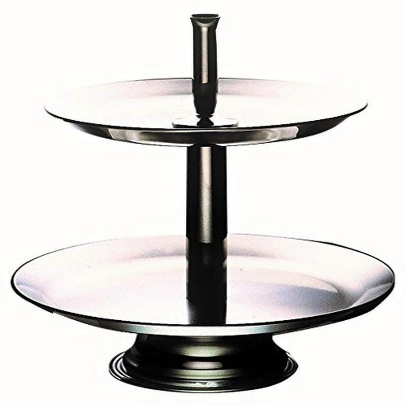 Mepra 34 x 41 cm Stainless Steel 2 Layer Marinated Fish Holder, Silver - Image 1