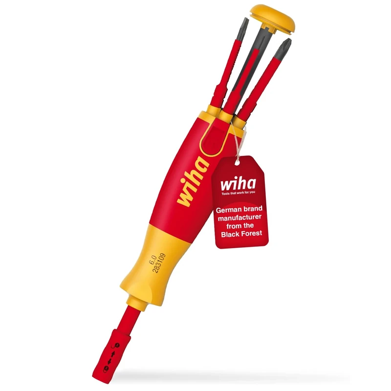 Wiha Magazin Bit Holder, SB 283109020, Red
