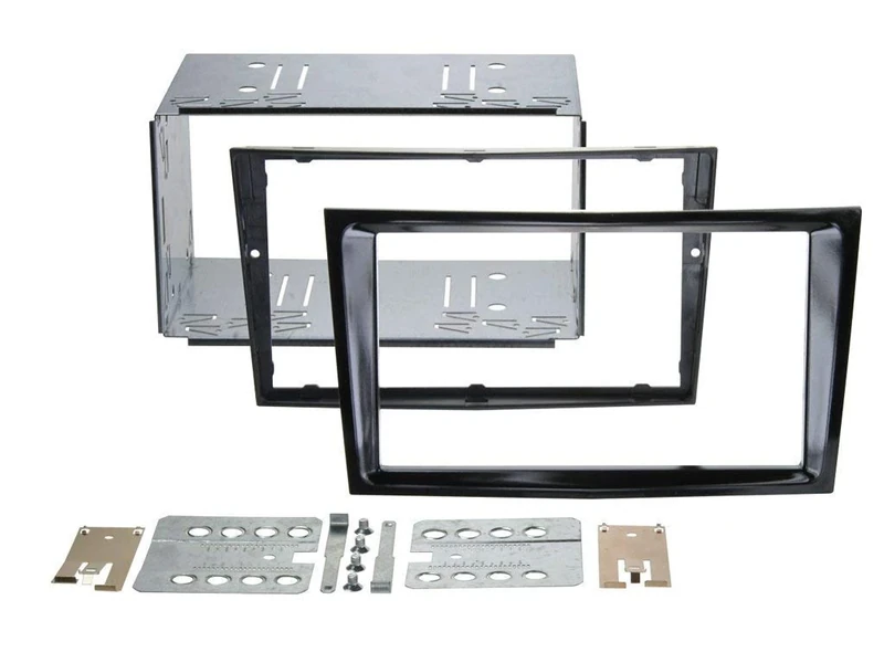 Connects2 CT23VX36 Vauxhall Astra, Corsa, Zafira Double Din Car Stereo Fascia Kit (Piano Black)