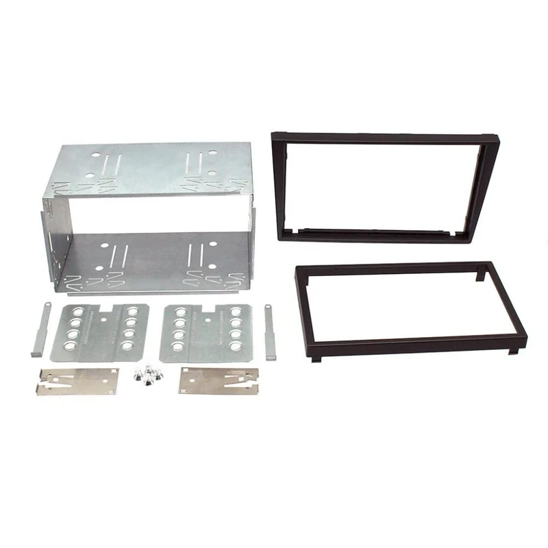 Connects2 CT23VX01A Vauxhall Agila, Corsa, Vivaro Double Din Fascia Plates Kit (Black)