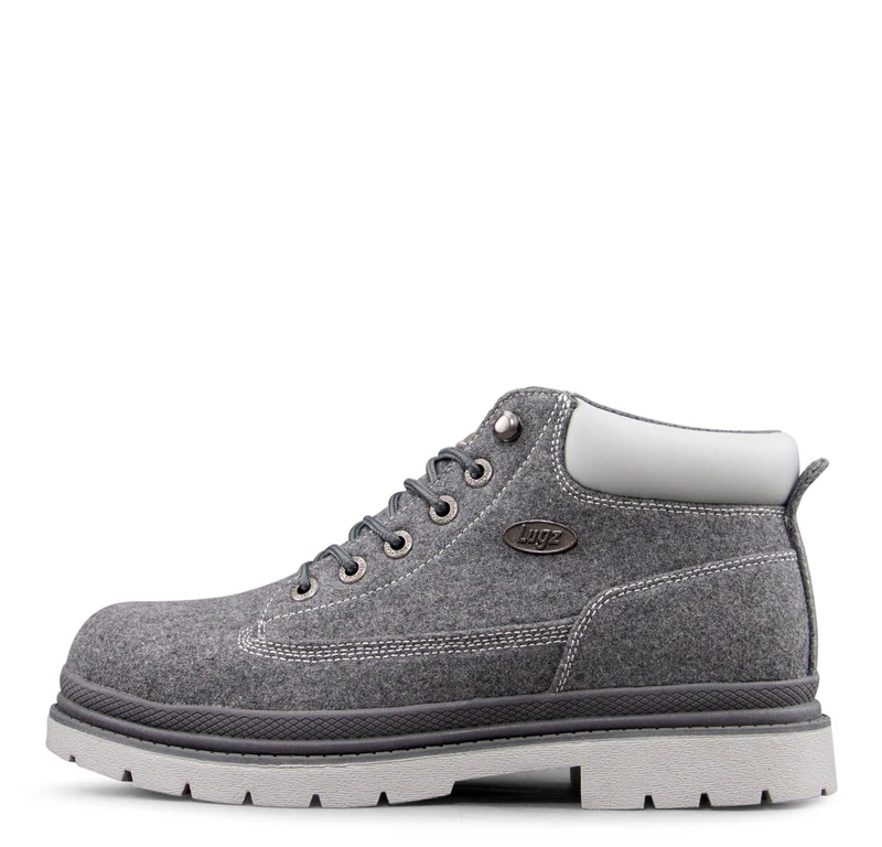 Lugz Men's Drifter Peacoat Chukka Boot, Charcoal/Grey, 9 UK