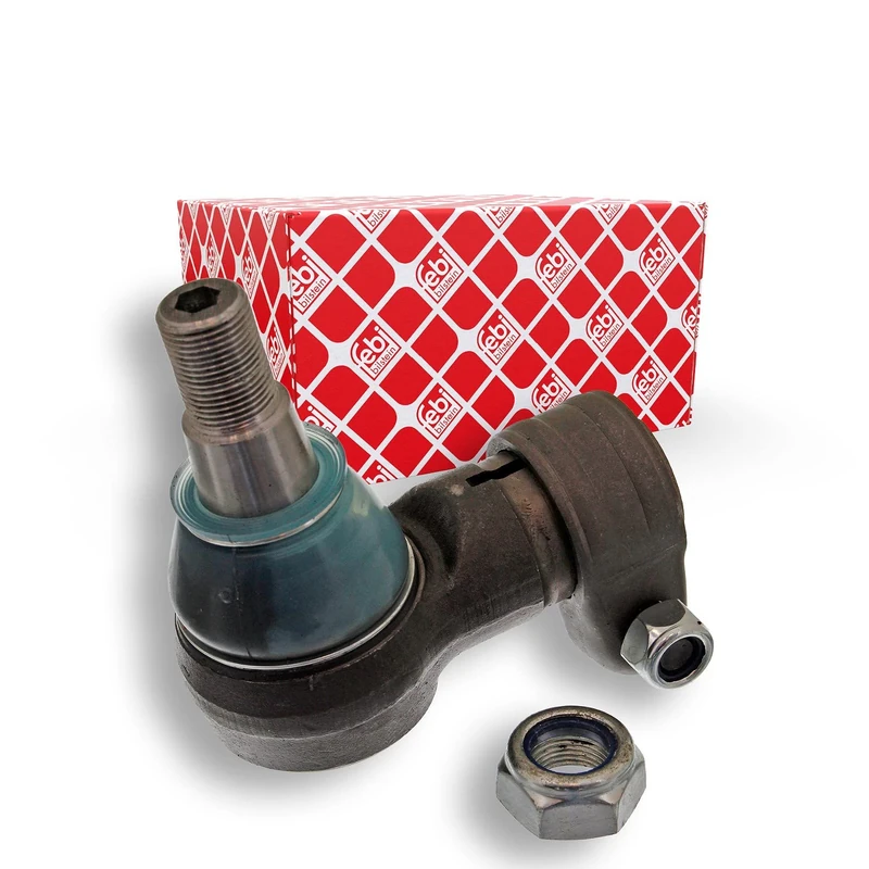 febi bilstein 35291 Ball Joint for steering arm, with castle nut and cotter pin, pack of one