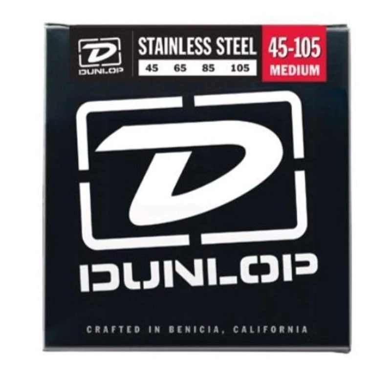 DUNLOP DBS90 Stainless Steel Medium Bass Guitar Single String.090-Gauge
