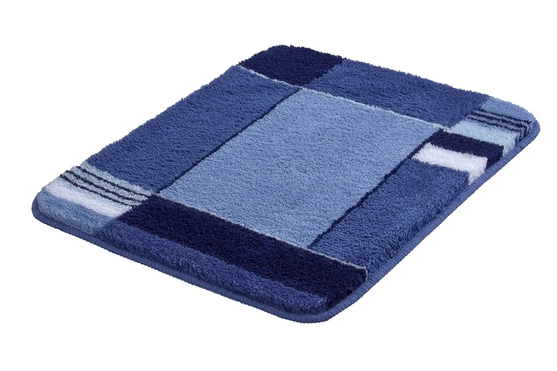 Kleine Wolke Bath mat, Acrylic, Navy, 50 x 65 cm