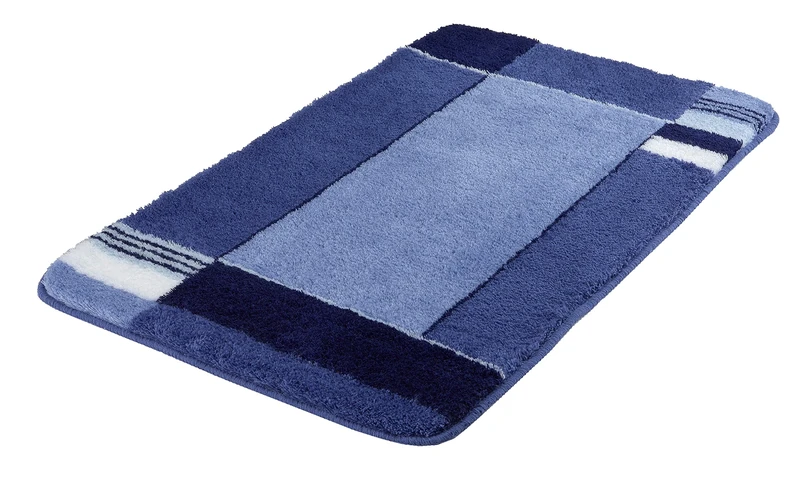 Kleine Wolke Padova 7258769657 Bathroom Mat 80 x 140 cm Marine Blue