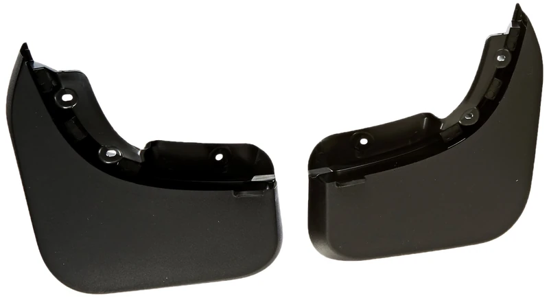 Audi 8R0075101B Rear Mud Flaps Set for Q5 in Matte Black