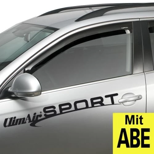 ClimAir Window Visors Dark compatible with Mercedes A-Class 5 doors 1997-2004