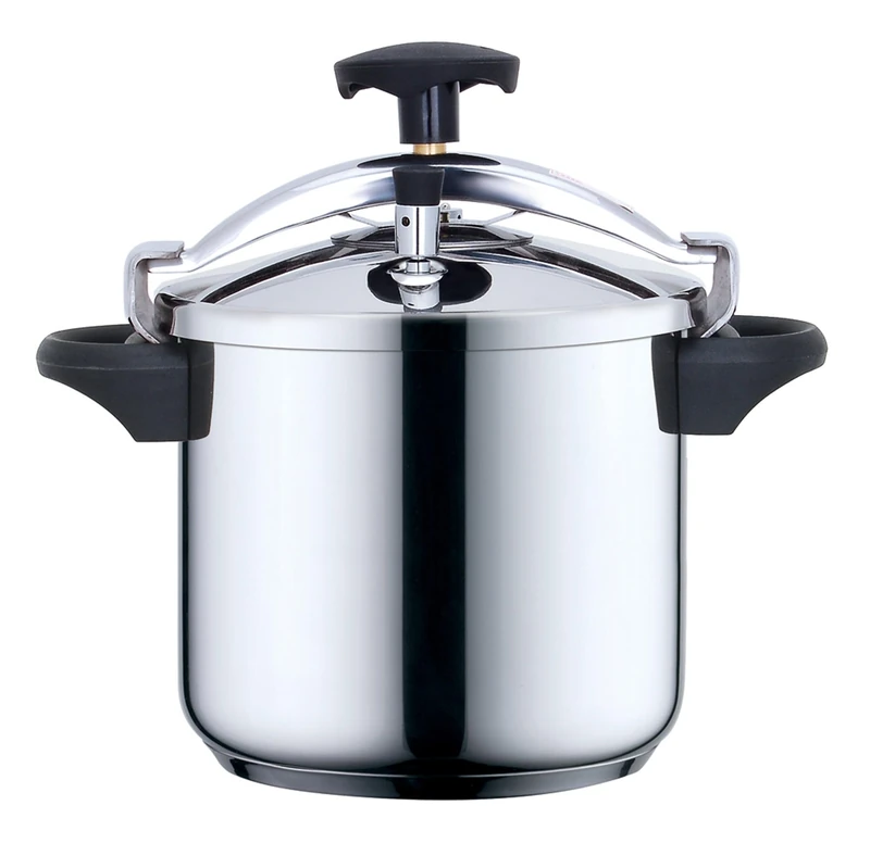KITCHEN MOVE CSB24-8L Autocuiseur Etrier Cuve Inox/Noir 8 L Diamètre 24 cm