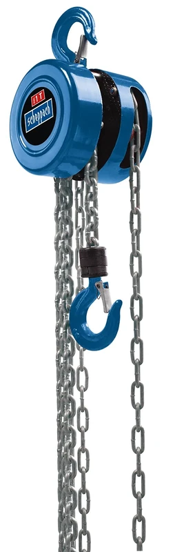 Scheppach CB01 Chain Hoist | 1000kg Load Capacity | 3m Lift Height | Manual Chain Hoist | Safety Hook