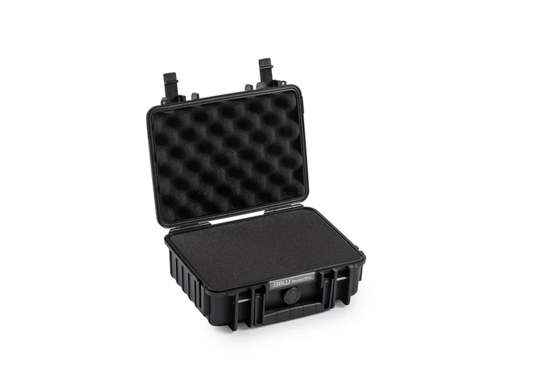 B&W outdoor.cases Type 1000 with Pre-Cut Foam (SI) - Black - The Original