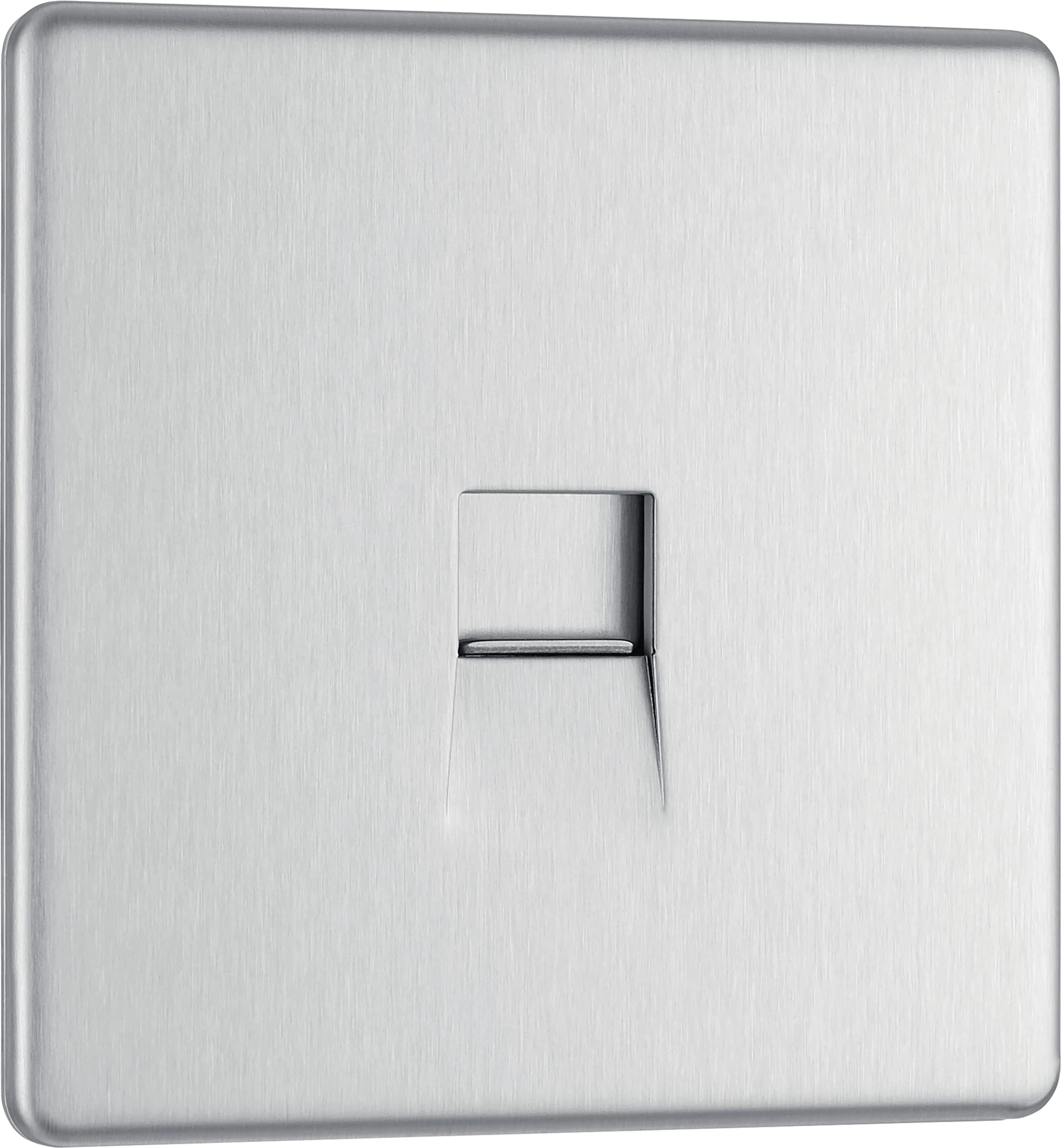 BG Electrical Single Telephone Master Socket