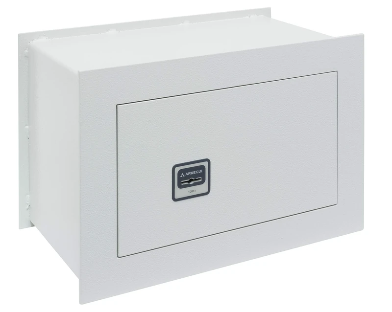 Domus BC/2P Wall Safe with Lock, Light Grey