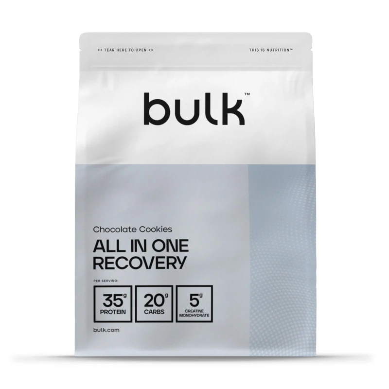Bulk All in One Recovery, Protein Shake, Chocolate Cookies, 2.5 kg