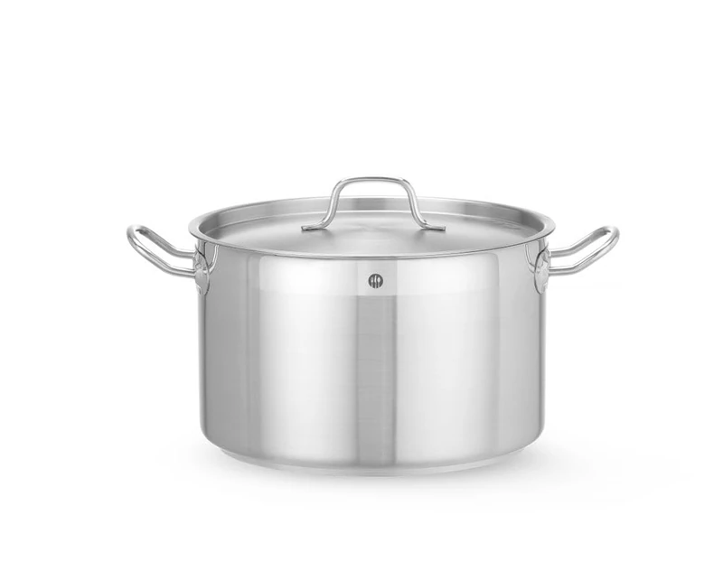 HENDI Stew pan middle, with lid, Profi Line, ⌀280x(H)170 mm, 10 L