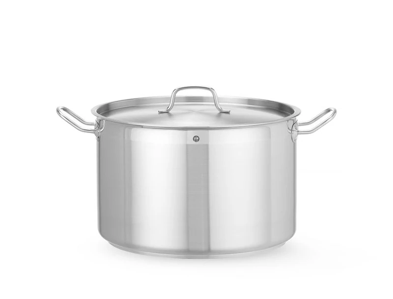 HENDI Stew pan middle, with lid, Profi Line, ⌀360x(H)230 mm, 23.5 L - Image 1