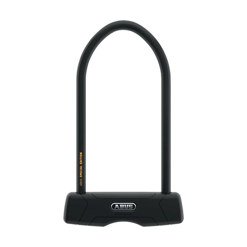 ABUS U-lock Granit 460 + USH460 bracket - bicycle lock with round shackle security level 9-300 mm shackle height