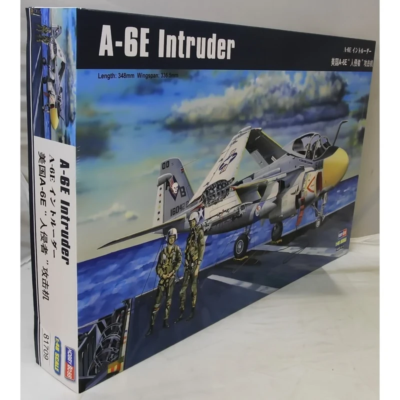 Hobbyboss 1:48 Scale A-6E Intruder Model Kit (Grey)