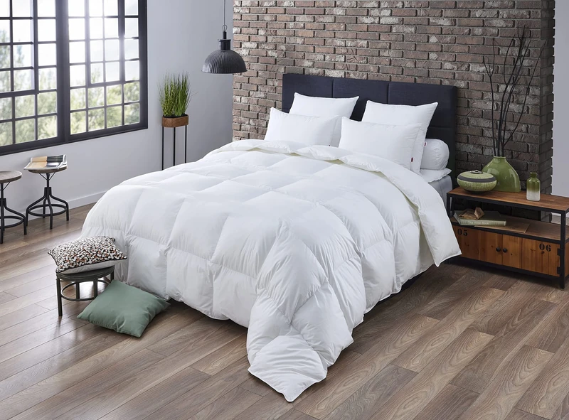 DODO Mont Comforter, Cotton, White, white, 220 x 240 cm